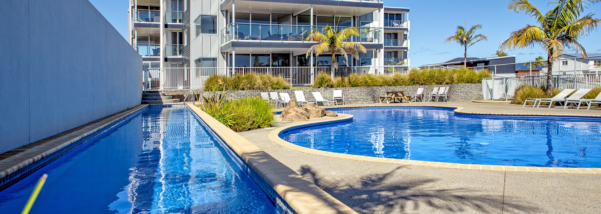 Ohope Beach Resort Pools