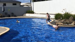 Ohope Beach Resort one of three pools