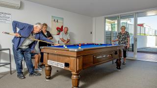 Ohope Beach Resort Games Room